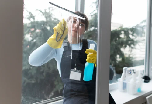 Nettoyage de vitres intérieures et extérieures à Delettes